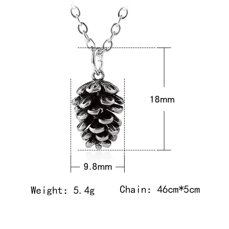 Pine Cone Pendant - Vintage Style