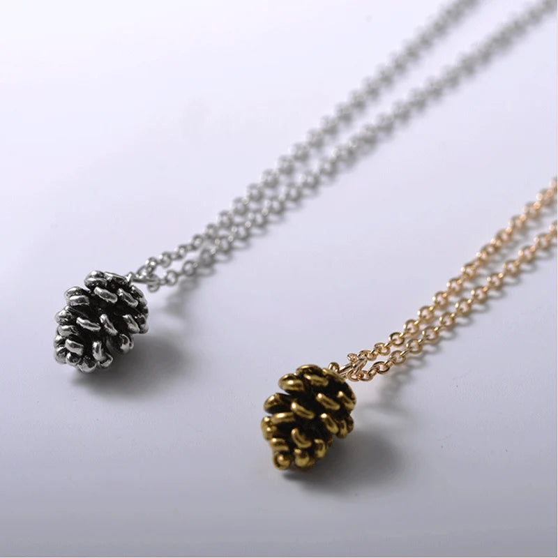 Pine Cone Pendant - Vintage Style