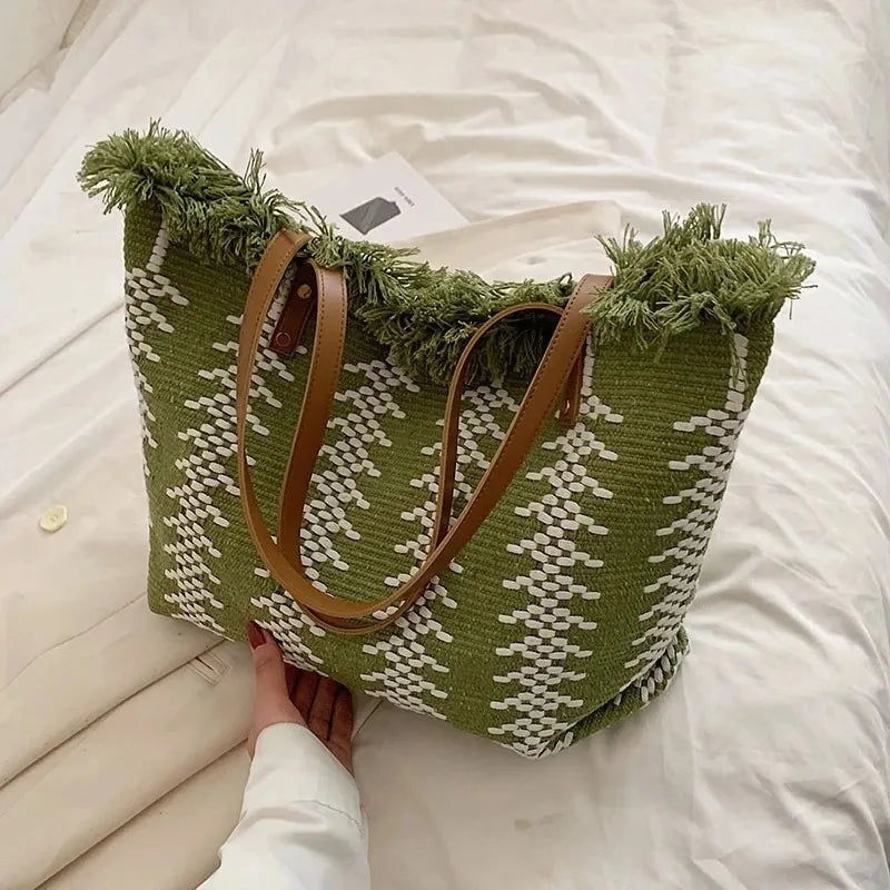 Wanderlust Weave – Bohemian Tote