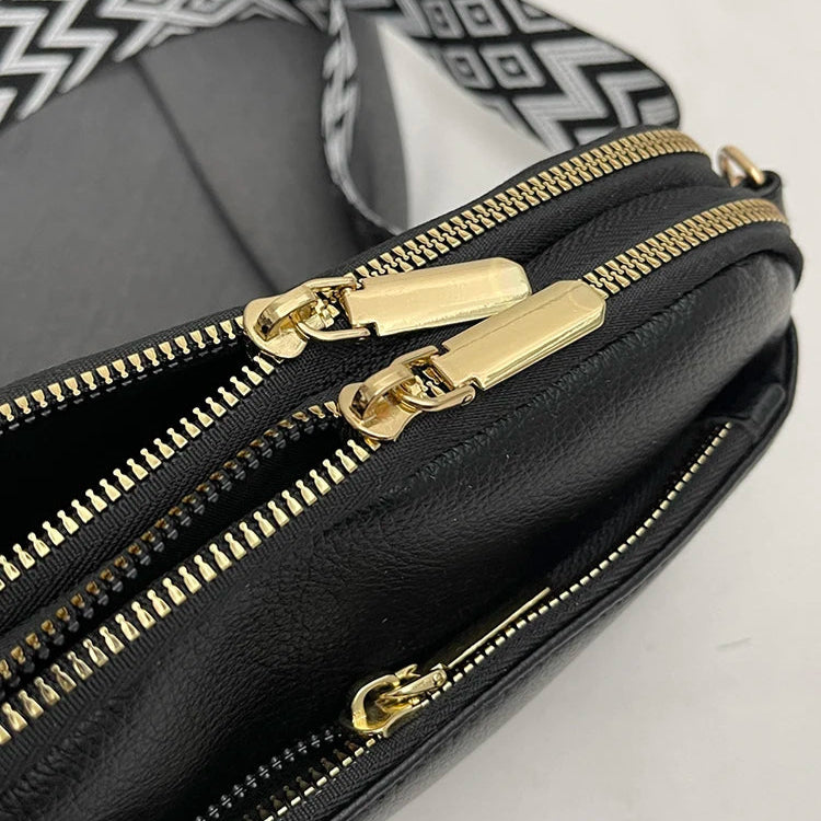 Portofino Grace – Pattern Strap Crossbody by Jora