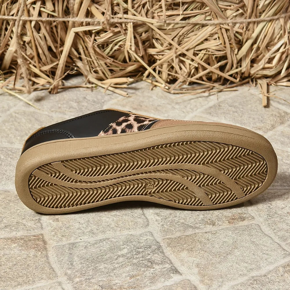 Wild Streak - Leopard Print Sneakers