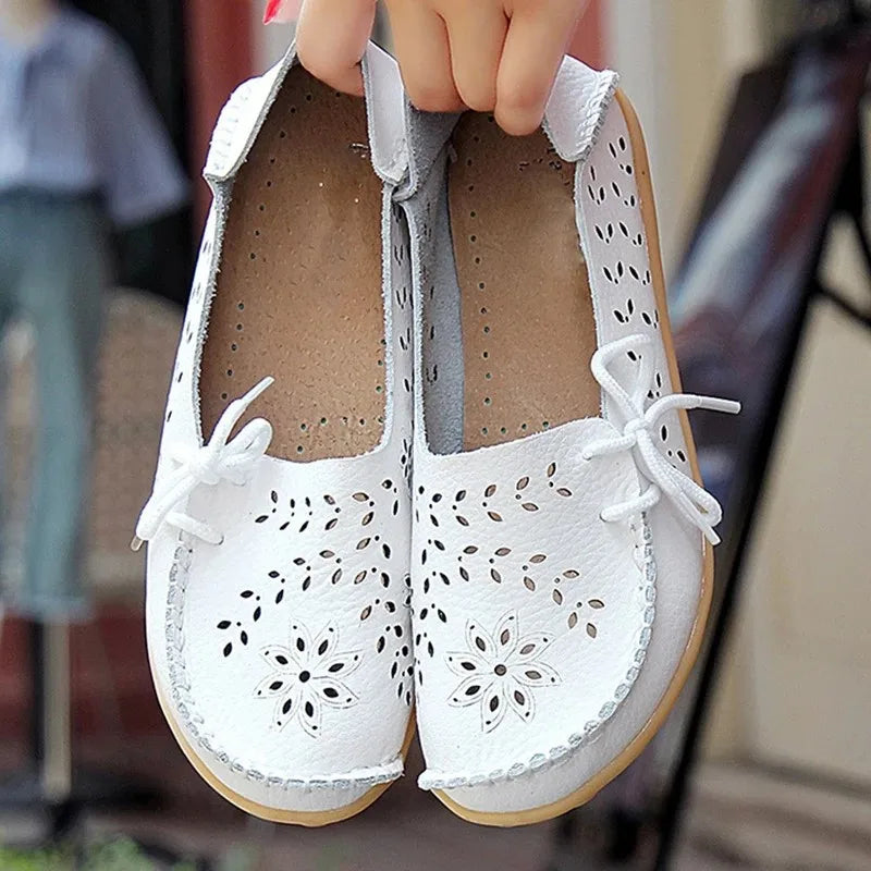 The Lioras – Hand-Cut Leather Loafers