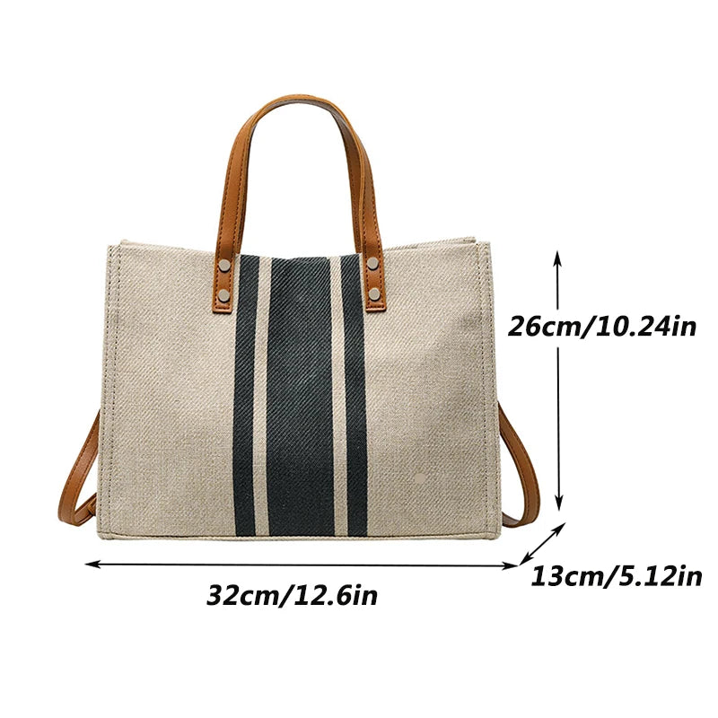 Classic Canvas Bucket Bag