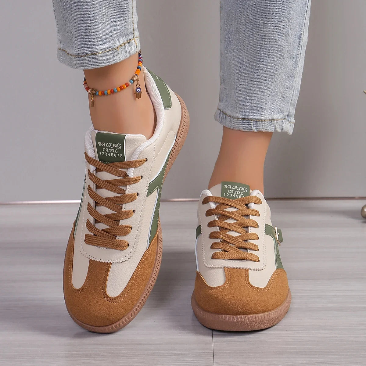 Retro Stride - Women's Sneakers
