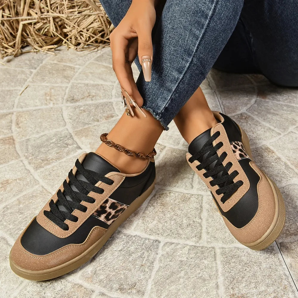 Wild Streak - Leopard Print Sneakers