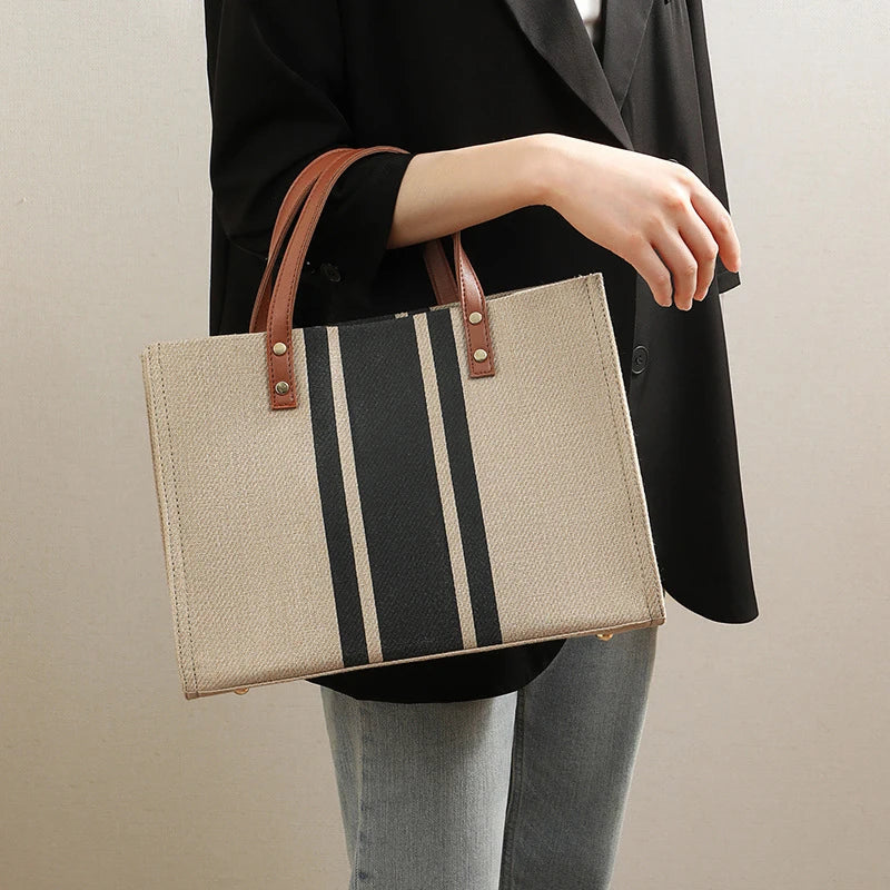 Classic Canvas Bucket Bag