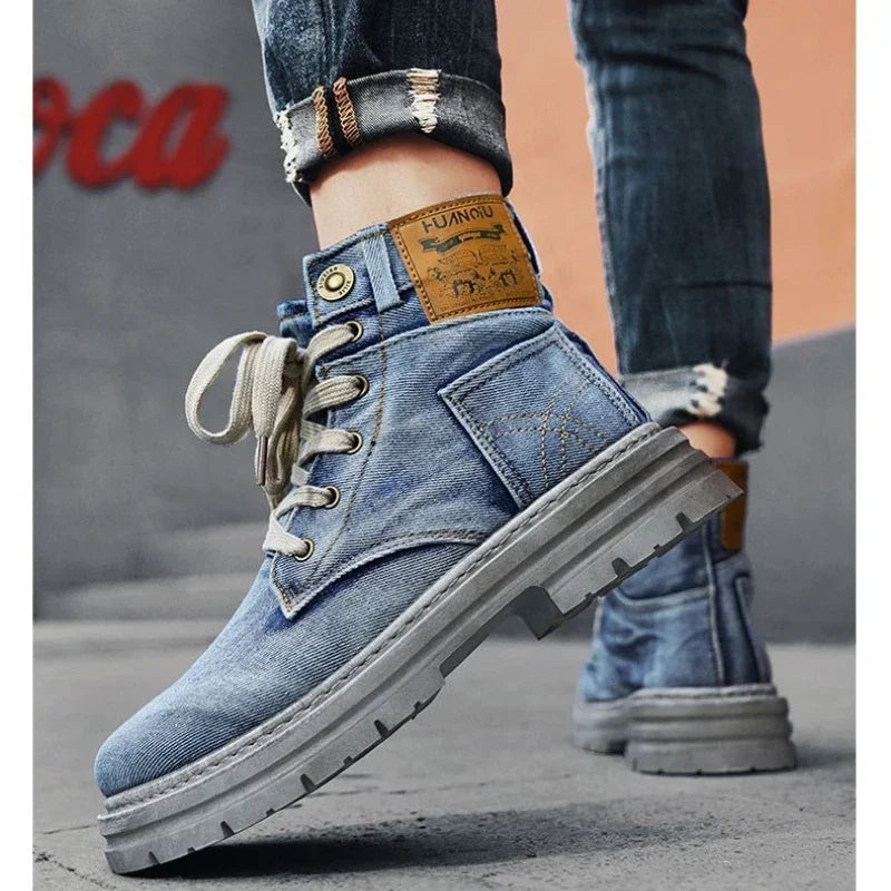 The Ferrow – Streetwear Denim Boots