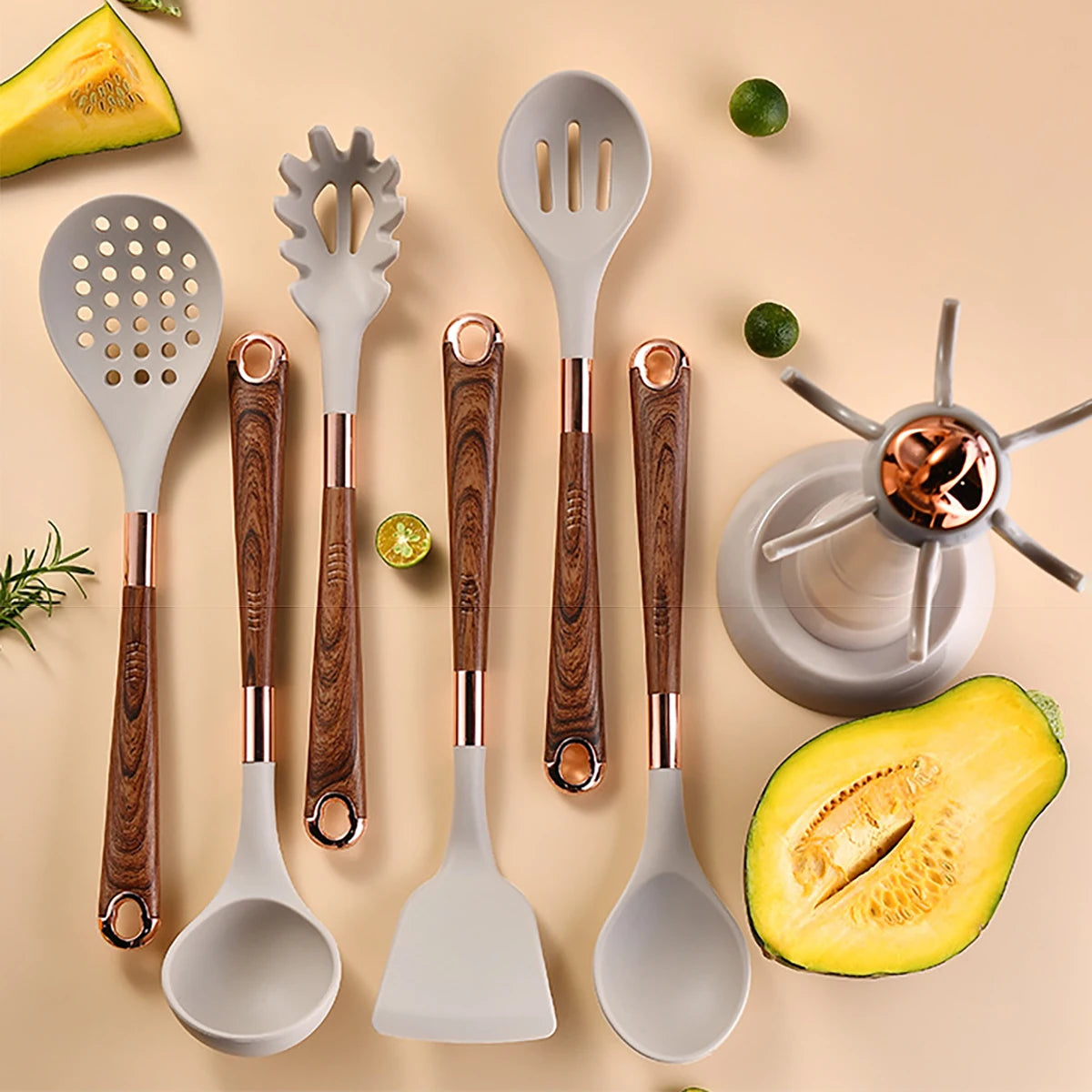 Modern Chic - Silicone Utensil Set
