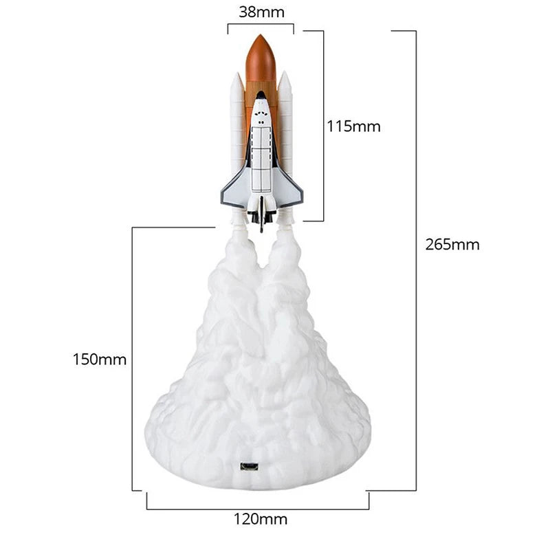 Model Rocket - Night Lamp
