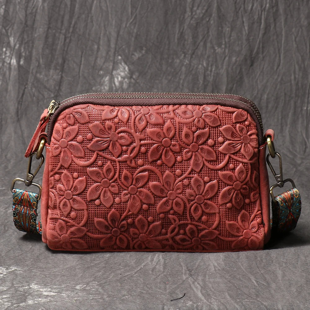 Prairie Soul | Embossed Leather Bag