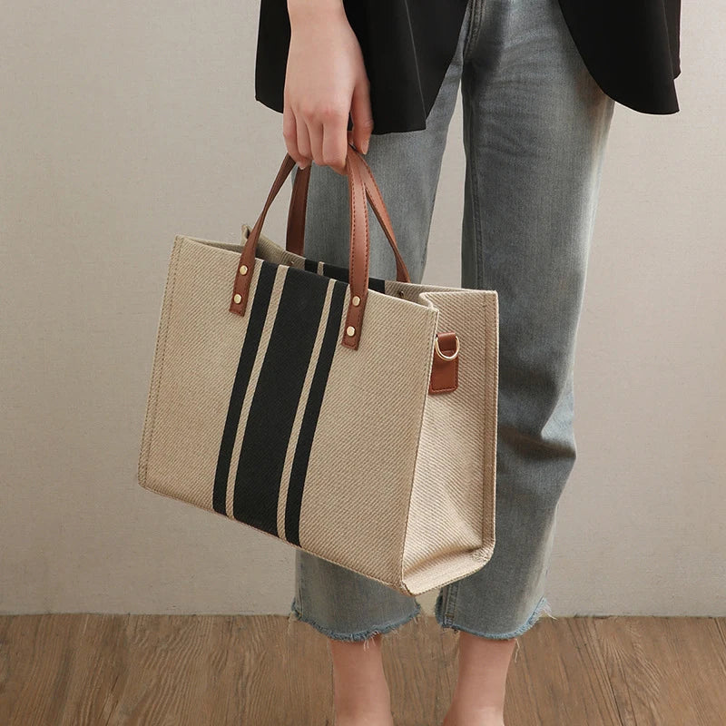 Classic Canvas Bucket Bag