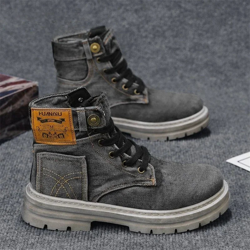 The Ferrow – Streetwear Denim Boots