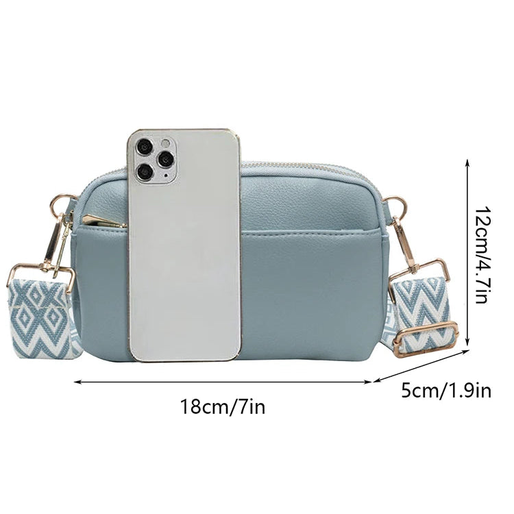 Portofino Grace – Pattern Strap Crossbody by Jora