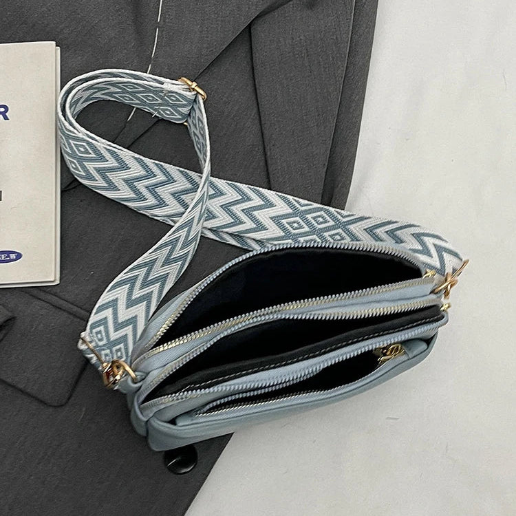 Portofino Grace – Pattern Strap Crossbody by Jora