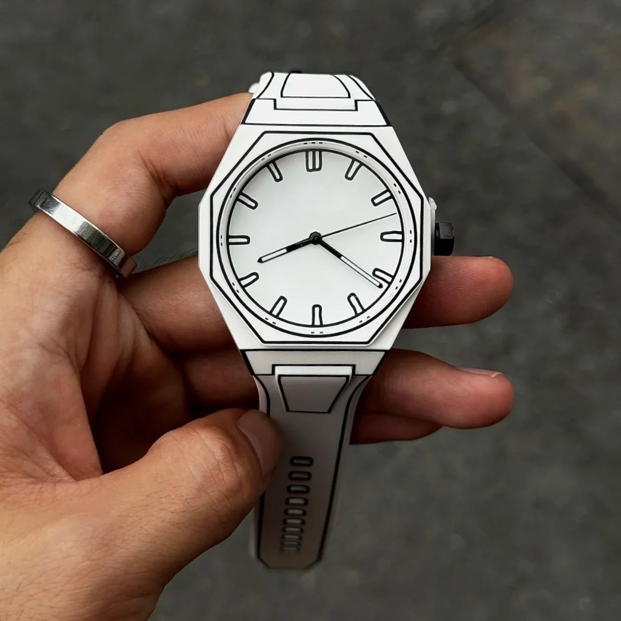 The Monocline – Designer Sketch Watch