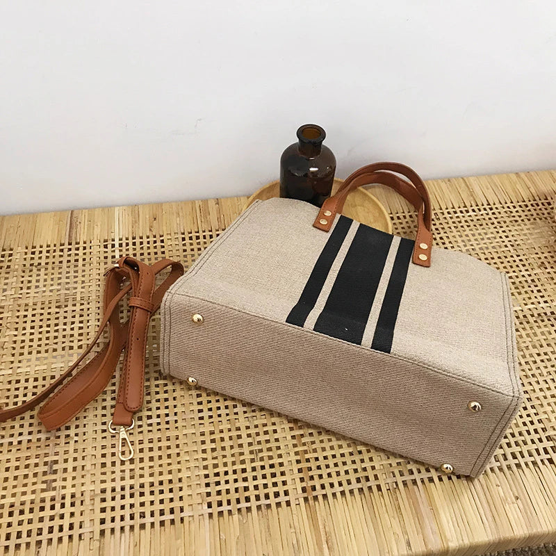 Classic Canvas Bucket Bag