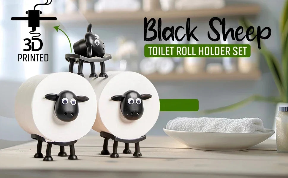 The Baa-Baa Butlers - Toilet Paper Holders