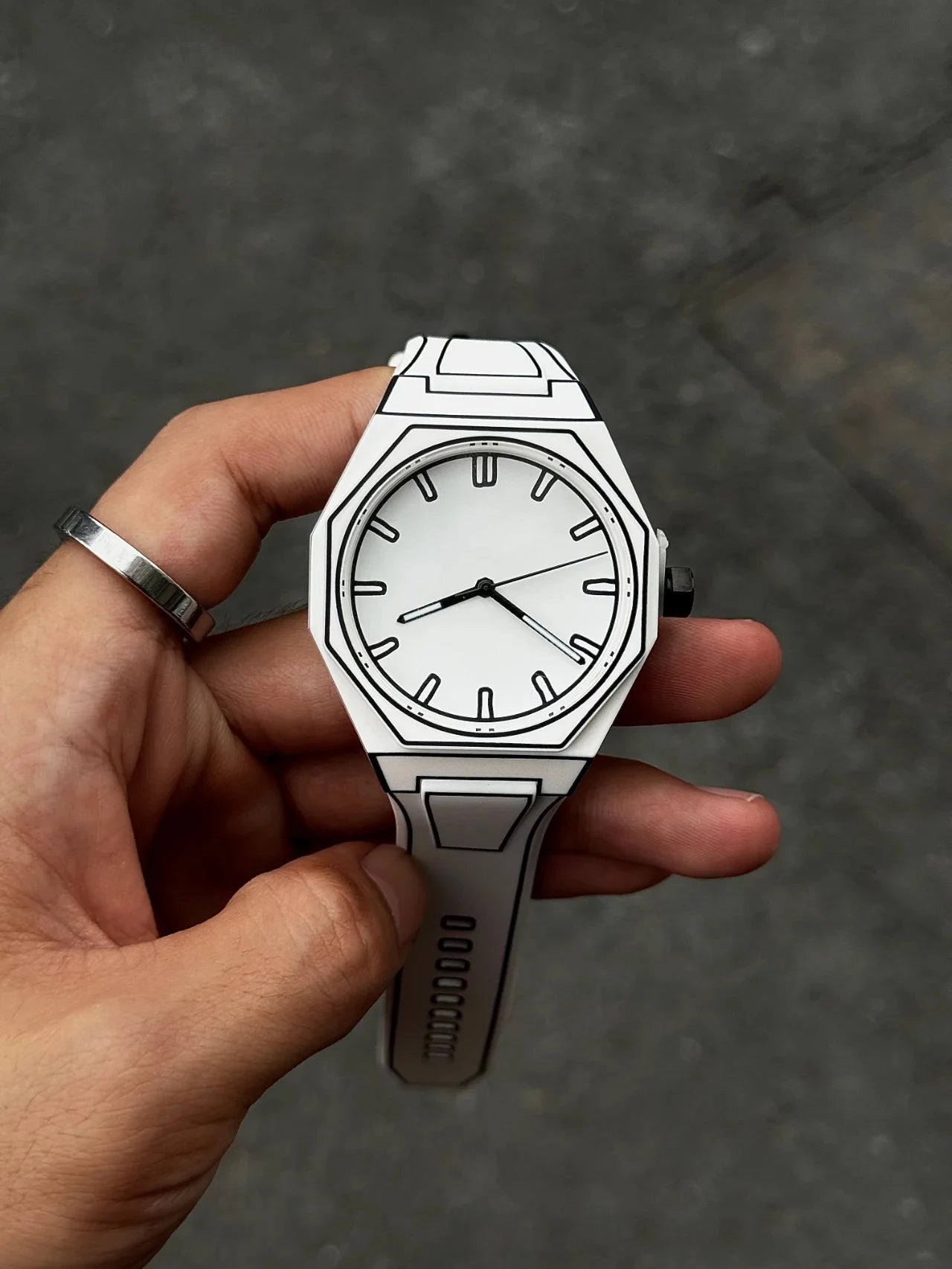 The Monocline – Designer Sketch Watch