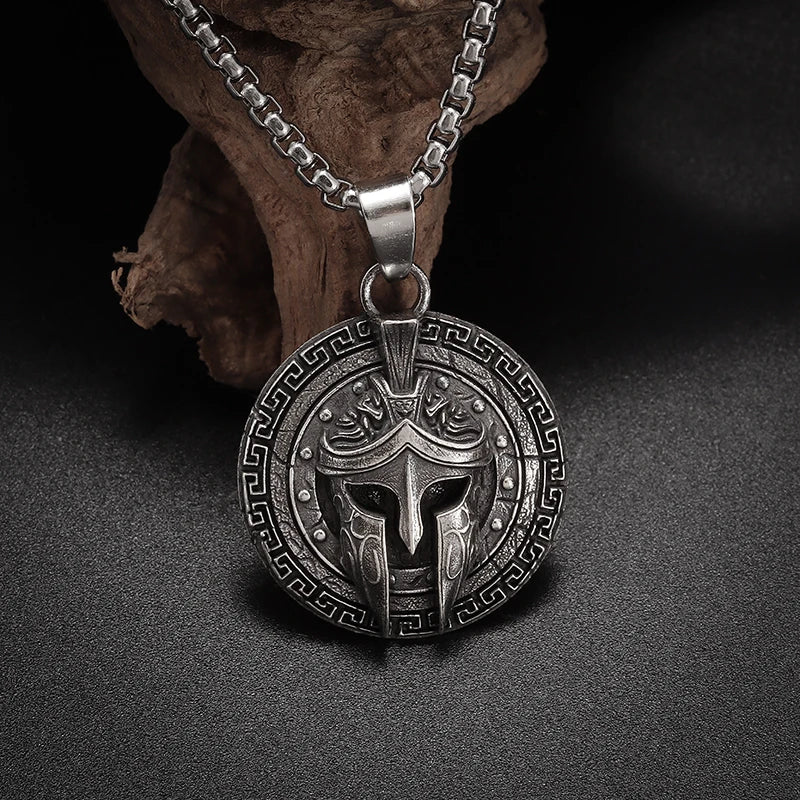 The Spartan – Warrior Pendant Necklace