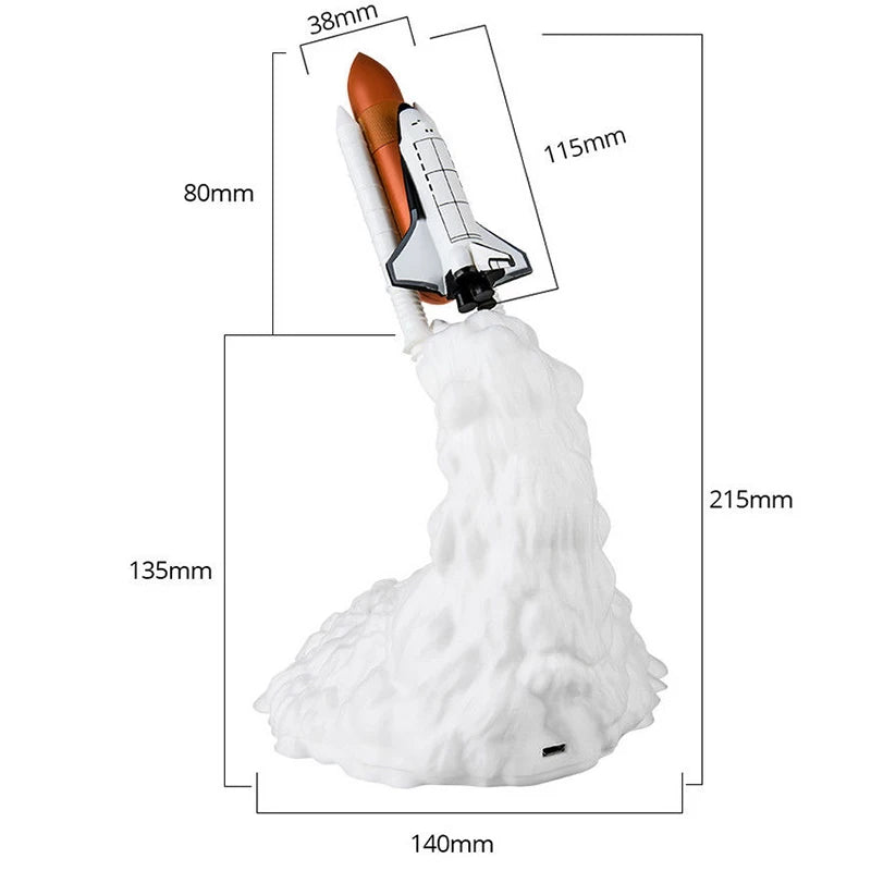 Model Rocket - Night Lamp