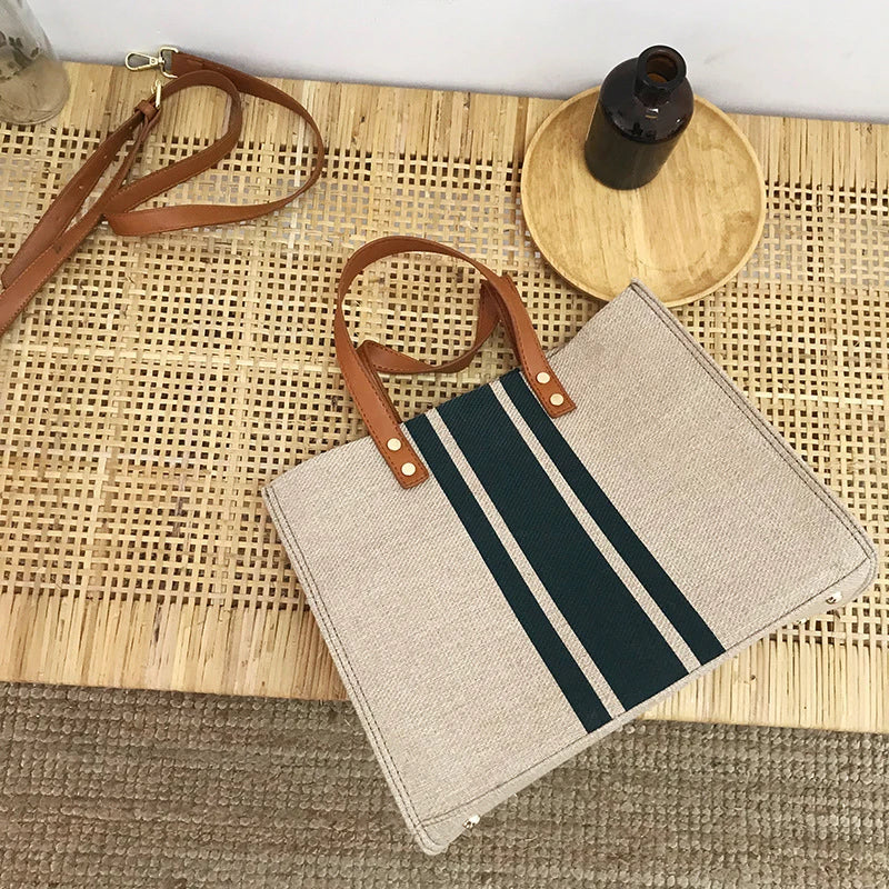 Classic Canvas Bucket Bag