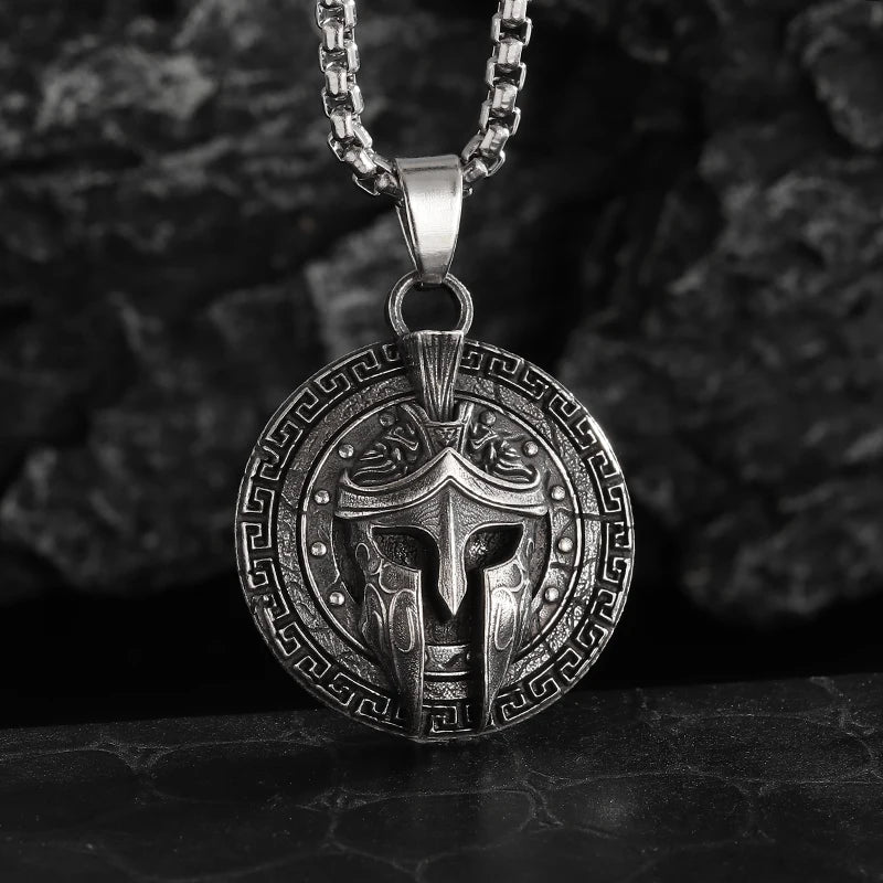 The Spartan – Warrior Pendant Necklace