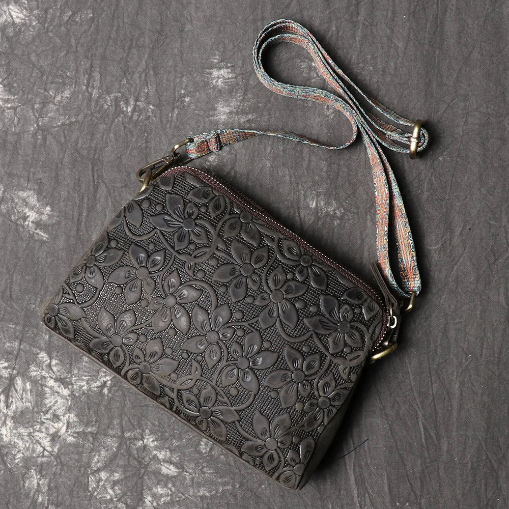 Prairie Soul | Embossed Leather Bag