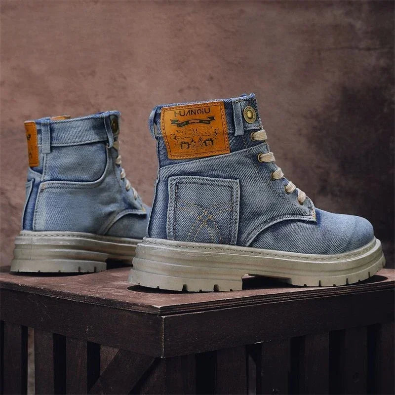 The Ferrow – Streetwear Denim Boots