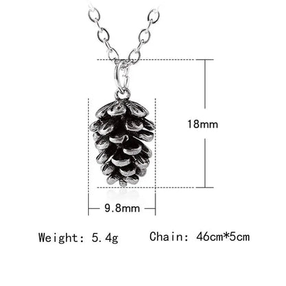 Pine Cone Pendant - Vintage Style
