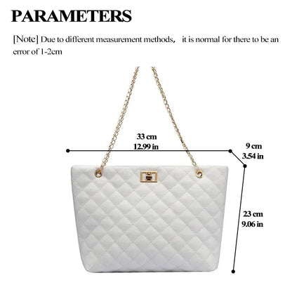 City Chic – Quilted Chain Crossbody