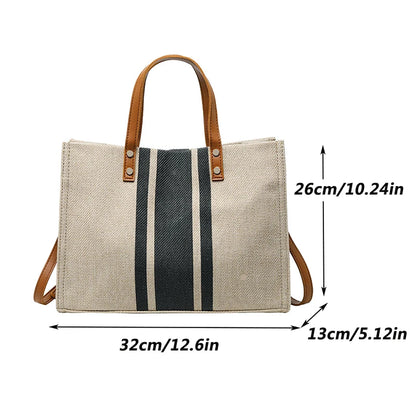 Classic Canvas Bucket Bag