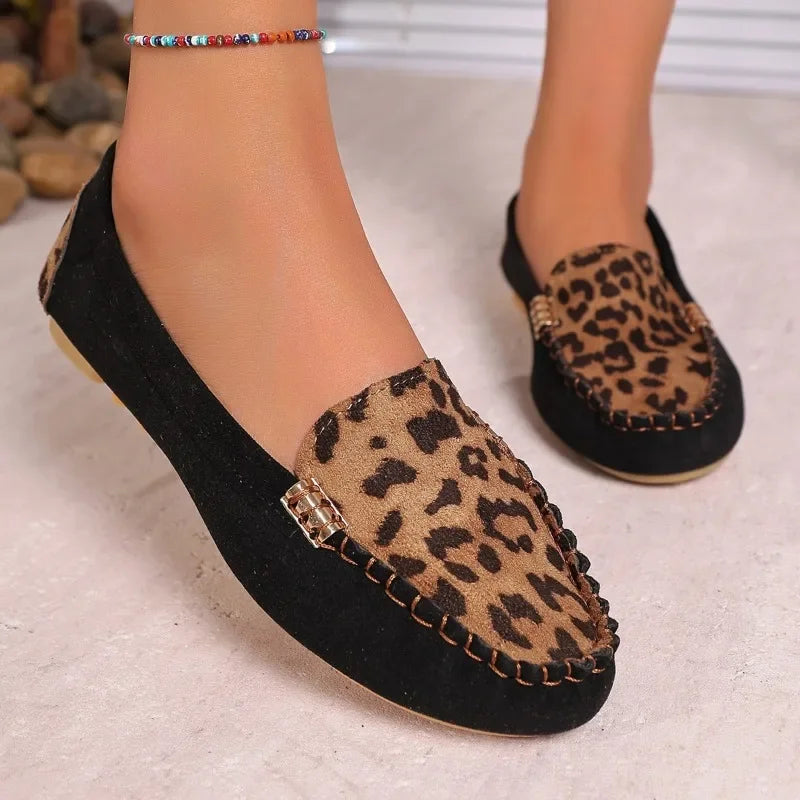 Wild Side – Leopard Print Comfort Loafers