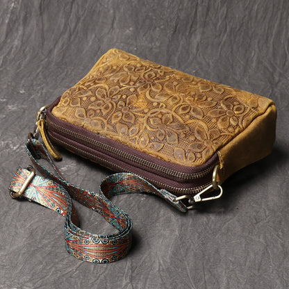 Prairie Soul | Embossed Leather Bag