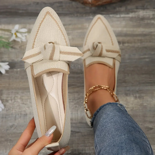 Serra Lune – Designer Woven Flats