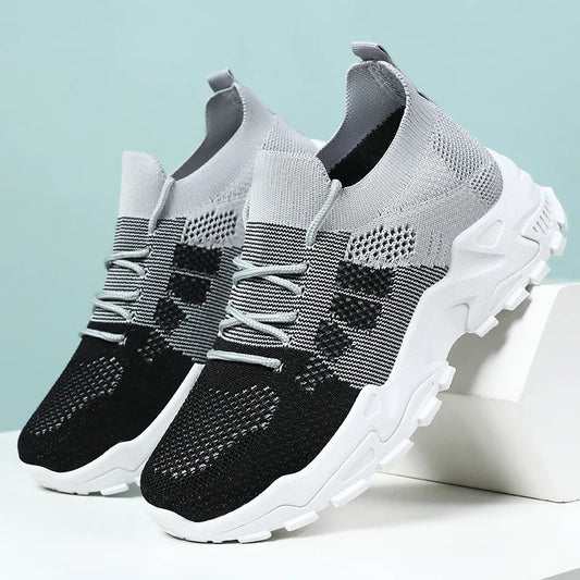 Aero Velar – Premium Knit Hybrid Sneakers