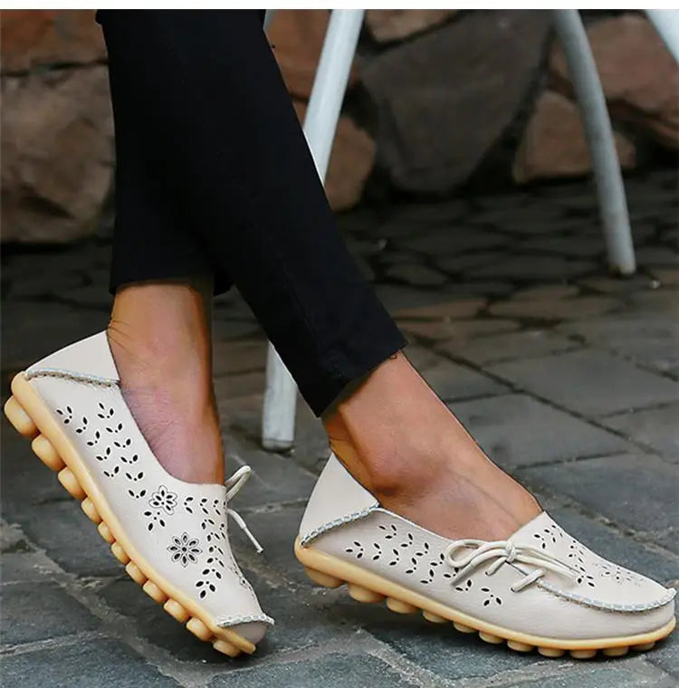 The Lioras – Hand-Cut Leather Loafers