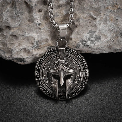 The Spartan – Warrior Pendant Necklace