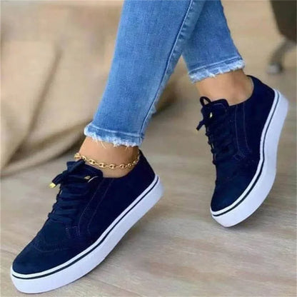 Vellaro Blanc – Sleek Platform Sneakers
