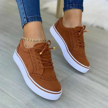 Vellaro Blanc – Sleek Platform Sneakers