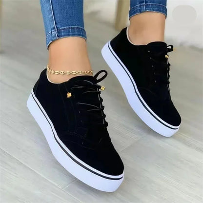 Vellaro Blanc – Sleek Platform Sneakers