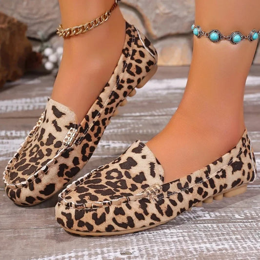 Wild Side – Leopard Print Comfort Loafers