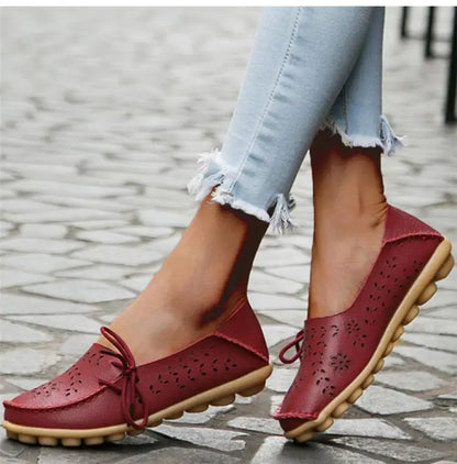 The Lioras – Hand-Cut Leather Loafers