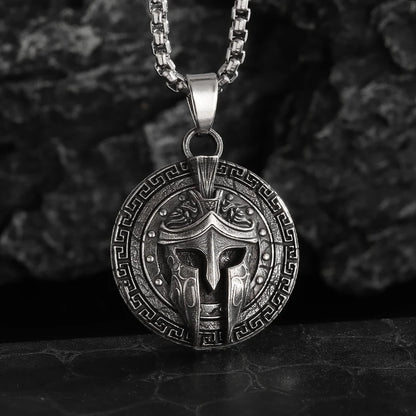 The Spartan – Warrior Pendant Necklace