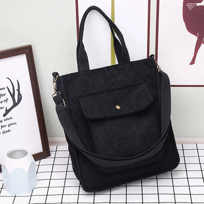 Corduroy Rambler – A Timeless Tote